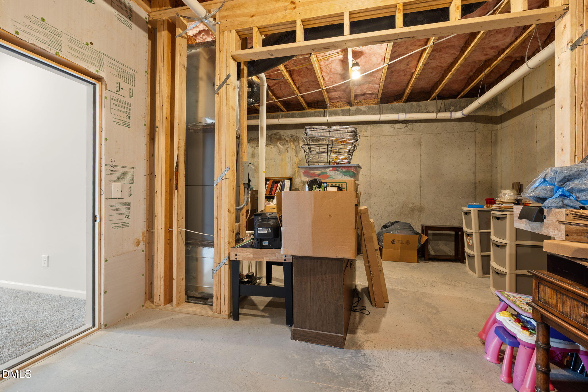 3422 Longleaf Estates Drive Raleigh, NC 27616 - Photo 53 of 71 a view of storage and utility room