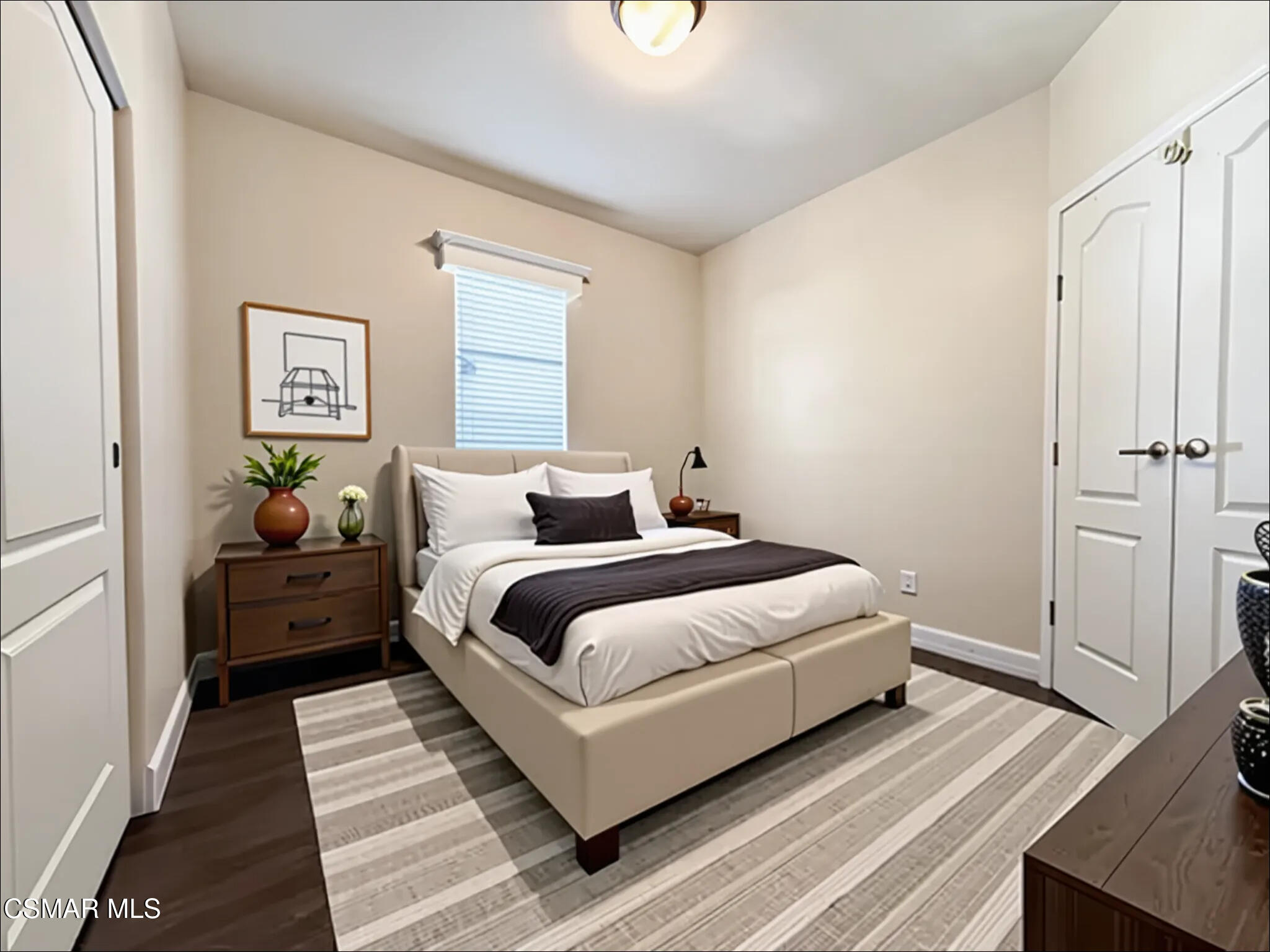 114 Stevens Circle Ventura, CA 93003 - Photo 12 of 29 a bedroom with a bed and a window