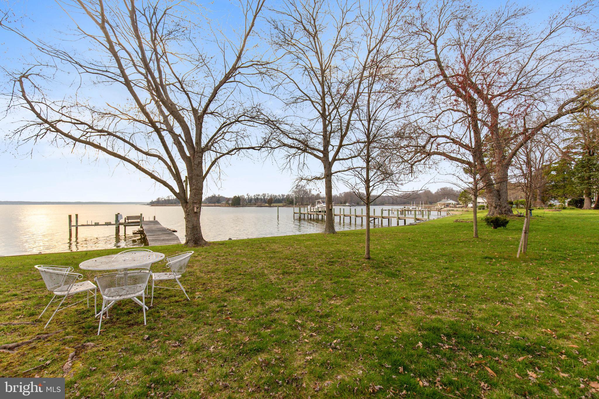 4144 School Road Broomes Island, MD 20615 - Photo 12 of 45 Front yard on the Patuxent River