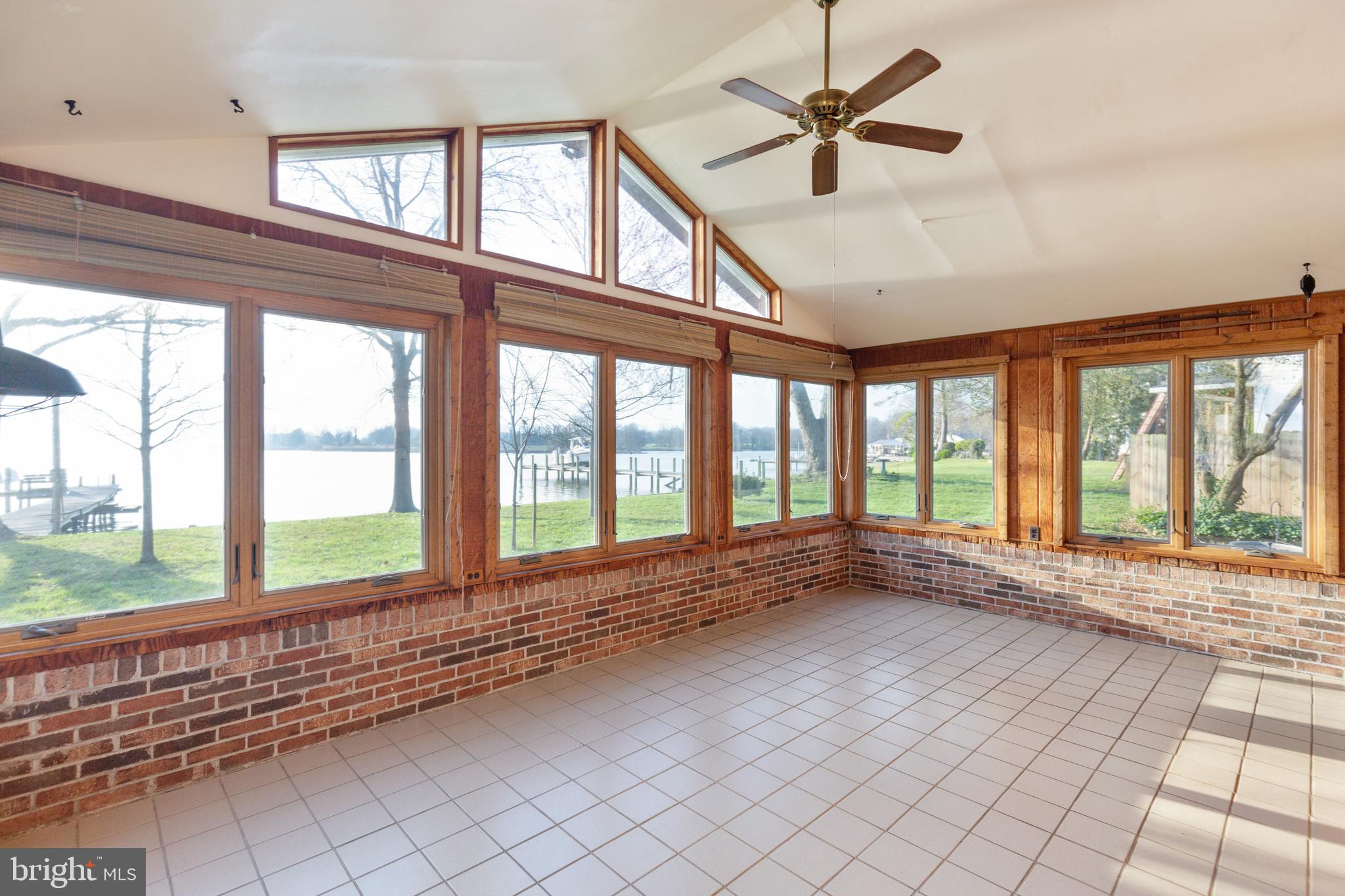 4144 School Road Broomes Island, MD 20615 - Photo 14 of 45 Spacious waterside Sunroom w/gorgeous views