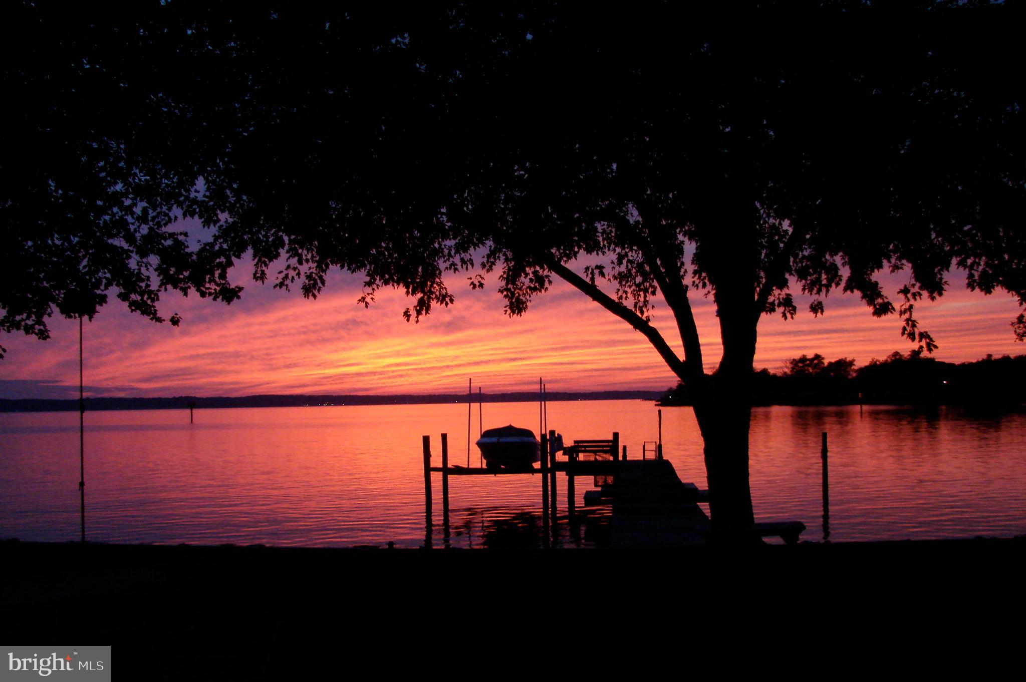 4144 School Road Broomes Island, MD 20615 - Photo 6 of 45 Fabulous everyday sunsets on the Patuxent River!