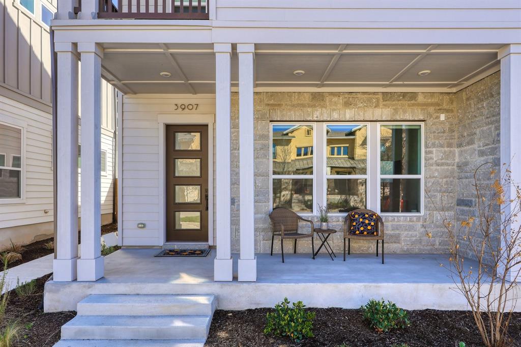 3907 Tilley Street Austin, TX 78723 - Photo 2 of 26 a front view of a house with outdoor seating