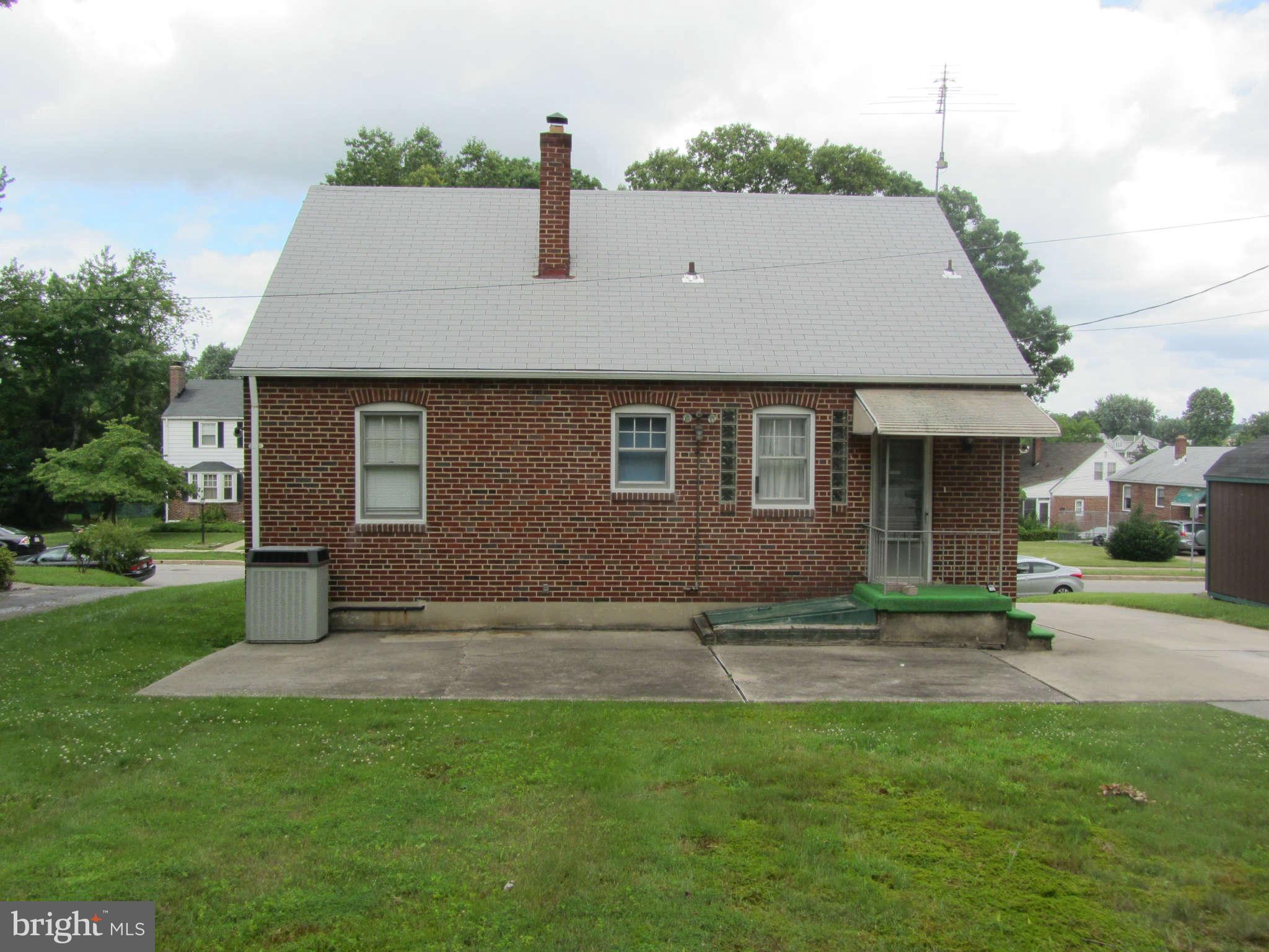 4603 Raspe Avenue Baltimore, MD 21206 - Photo 13 of 16 Exterior Rear with Concrete Patio