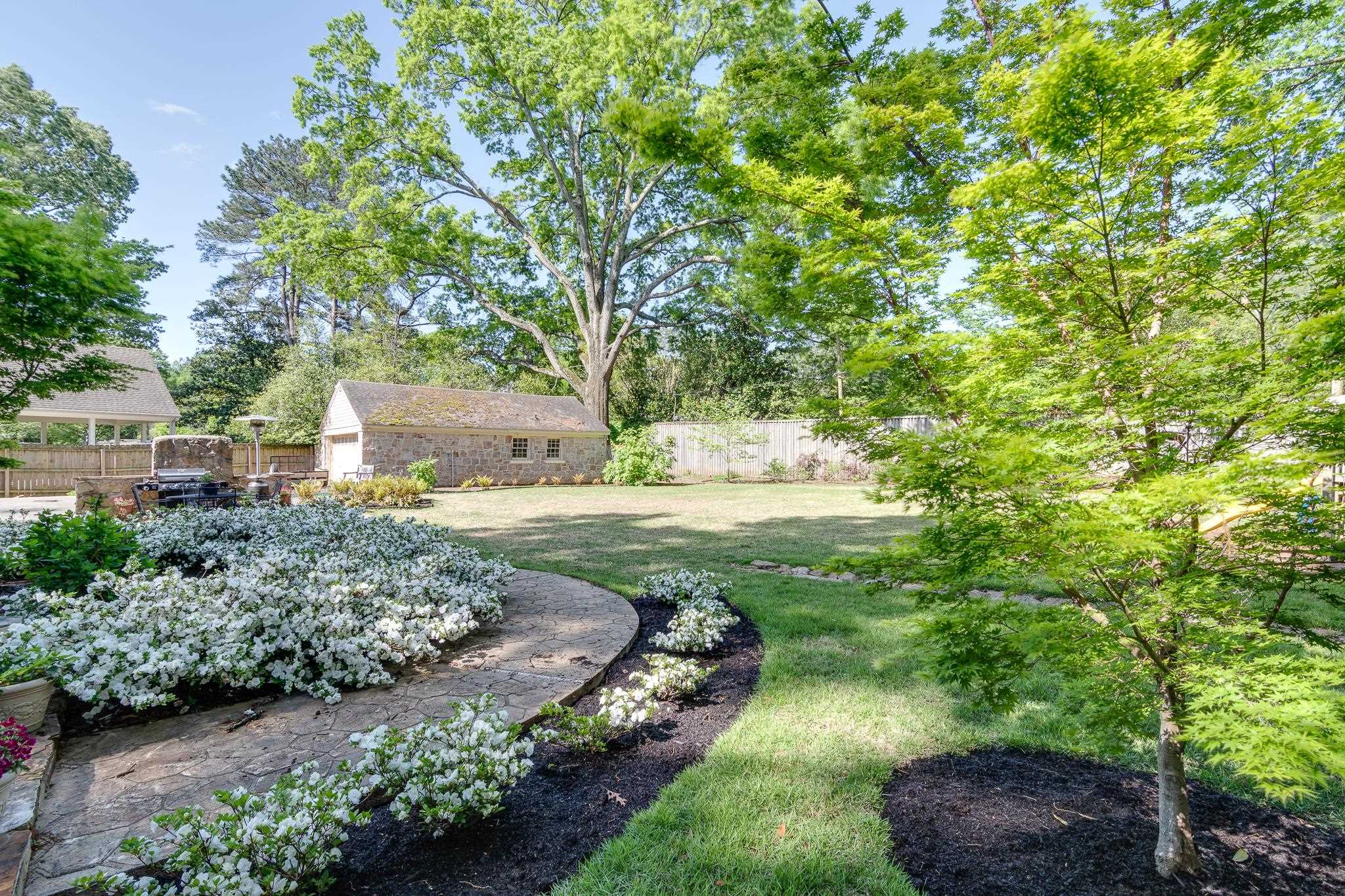 263 North Rose Road Memphis, TN 38117 - Photo 23 of 25 a view of a garden with an trees
