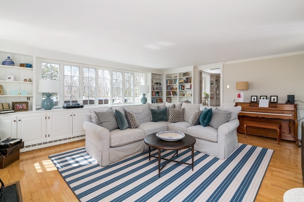 8 Rockwood Road Hingham, MA 02043 - Photo 13 of 27 a living room with furniture and a rug