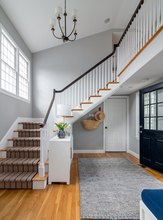 8 Rockwood Road Hingham, MA 02043 - Photo 4 of 27 a view of entryway and hall with wooden floor