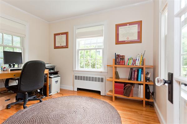 11 Stafford Road Newton, MA 02459 - Photo 11 of 21 a view of a workspace with furniture and a window