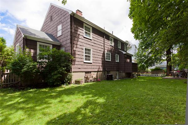 11 Stafford Road Newton, MA 02459 - Photo 20 of 21 a view of a house with a yard and sitting area