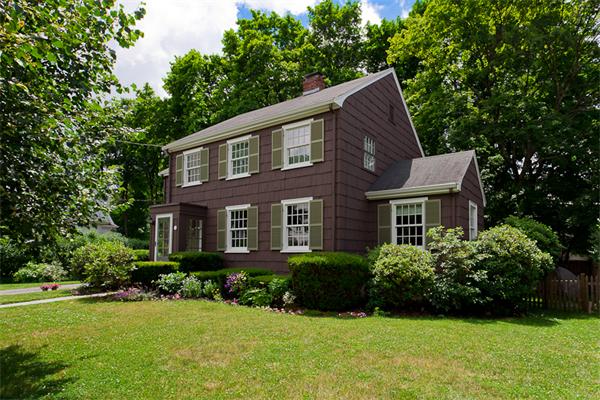 11 Stafford Road Newton, MA 02459 - Photo 21 of 21 a front view of house with yard and green space
