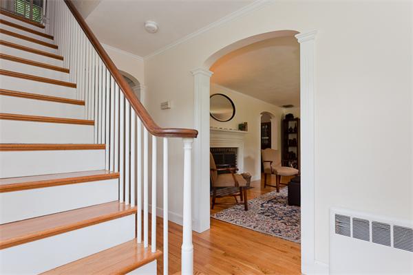 11 Stafford Road Newton, MA 02459 - Photo 3 of 21 a view of entryway livingroom and hall