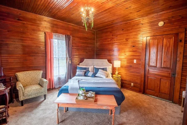 a outdoor space with patio furniture