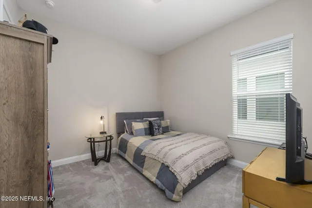 a hallway with stairs