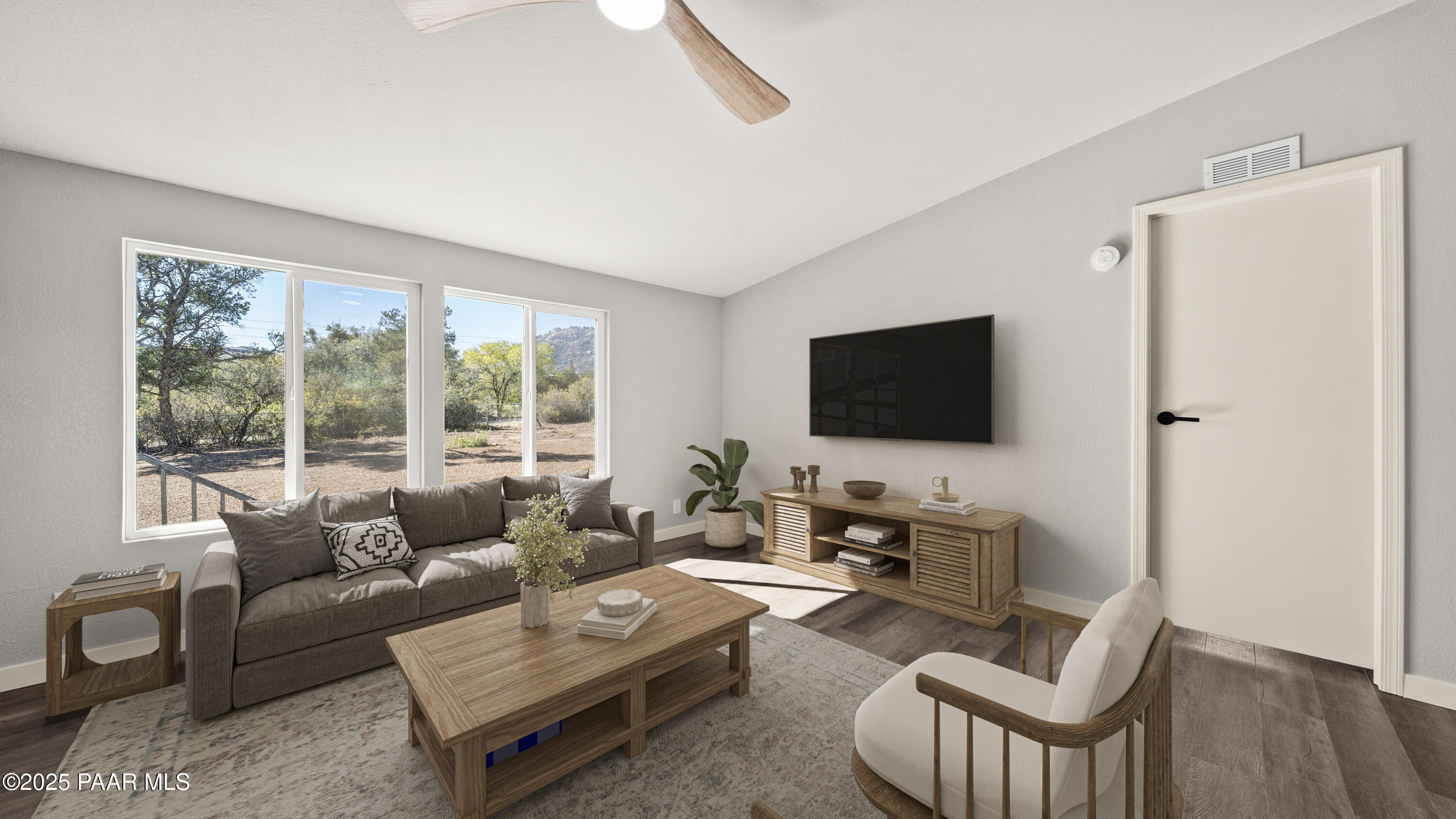 6635 North Double Tree Road Prescott, AZ 86305 - Photo 18 of 69 Stagged living room