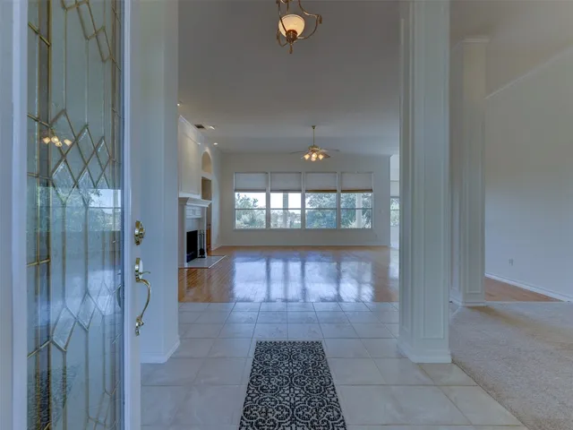 a view of an entryway