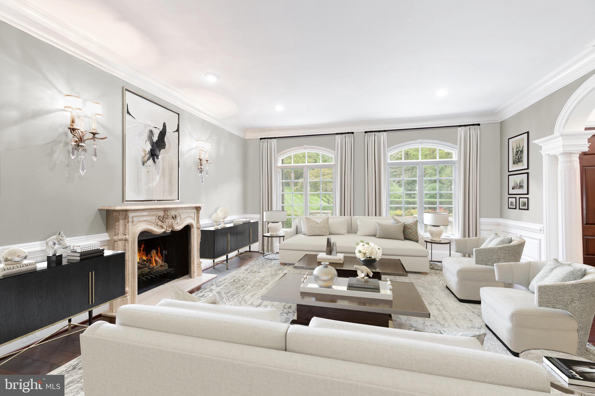 8548 A Georgetown Pike McLean, VA 22102 - Photo 9 of 49 Living Room