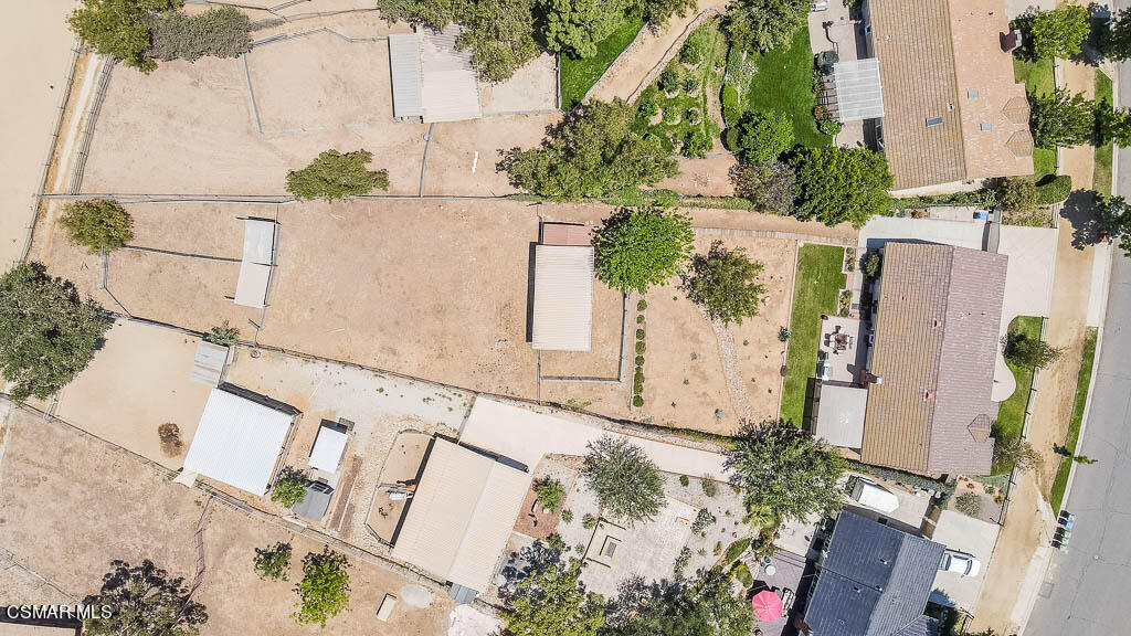 1161 Rambling Road Simi Valley, CA 93065 - Photo 42 of 48 an aerial view of a house with a yard