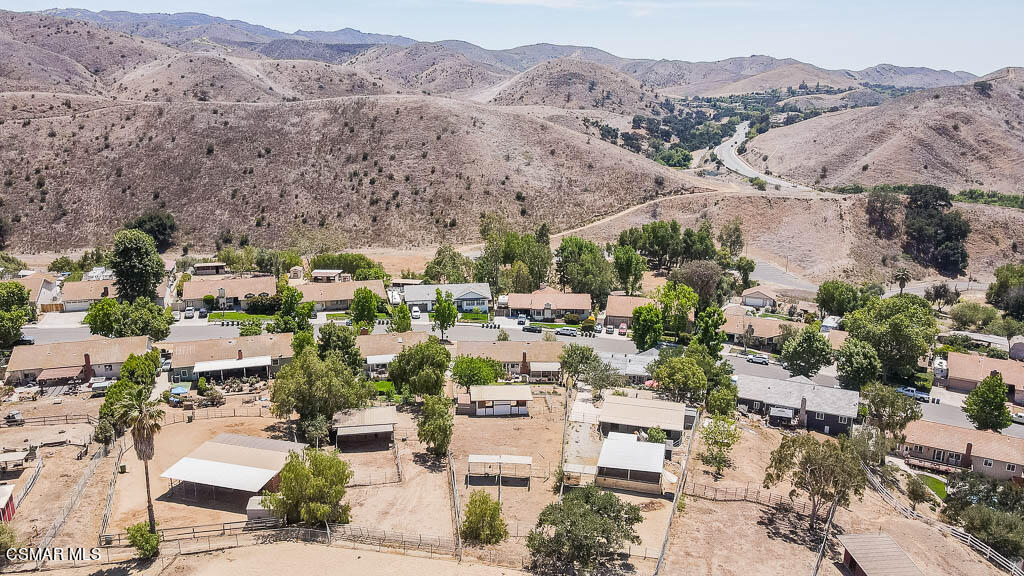 1161 Rambling Road Simi Valley, CA 93065 - Photo 44 of 48 an aerial view of a city with lots of residential buildings