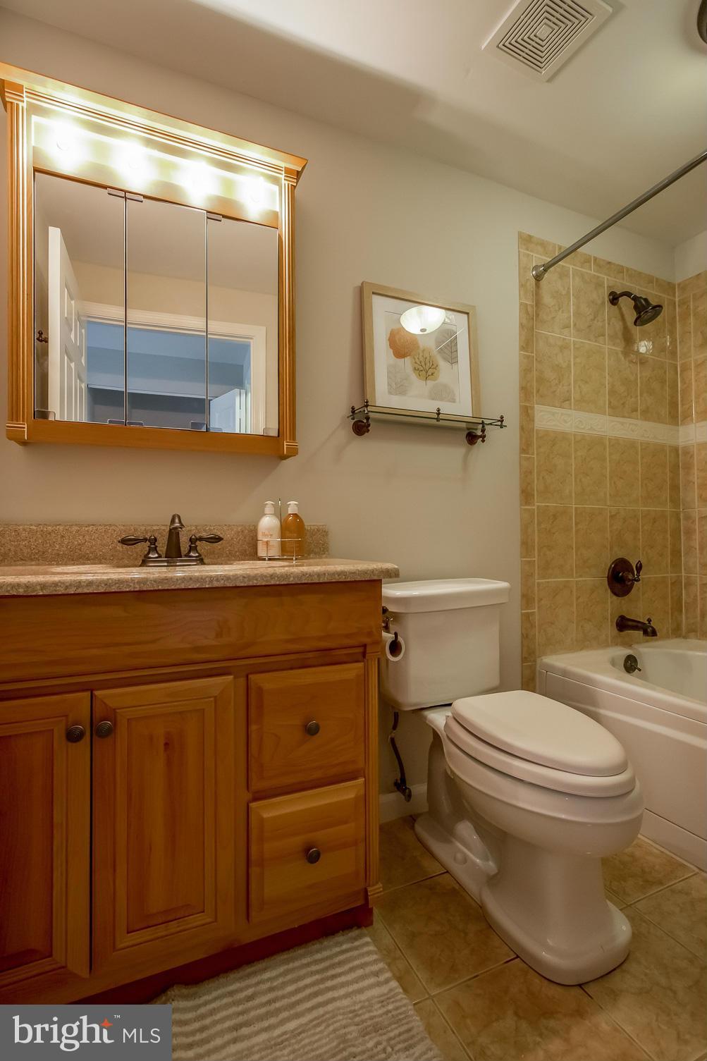 3 Rudis Way Gaithersburg, MD 20878 - Photo 14 of 30 a bathroom with a sink a toilet and shower