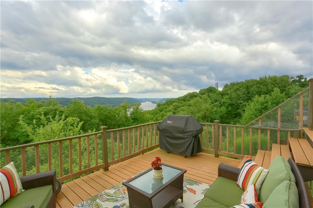 263 Randy Lane Coraopolis, PA 15108 - Photo 22 of 25 Million dollar view to Sewickley and river
