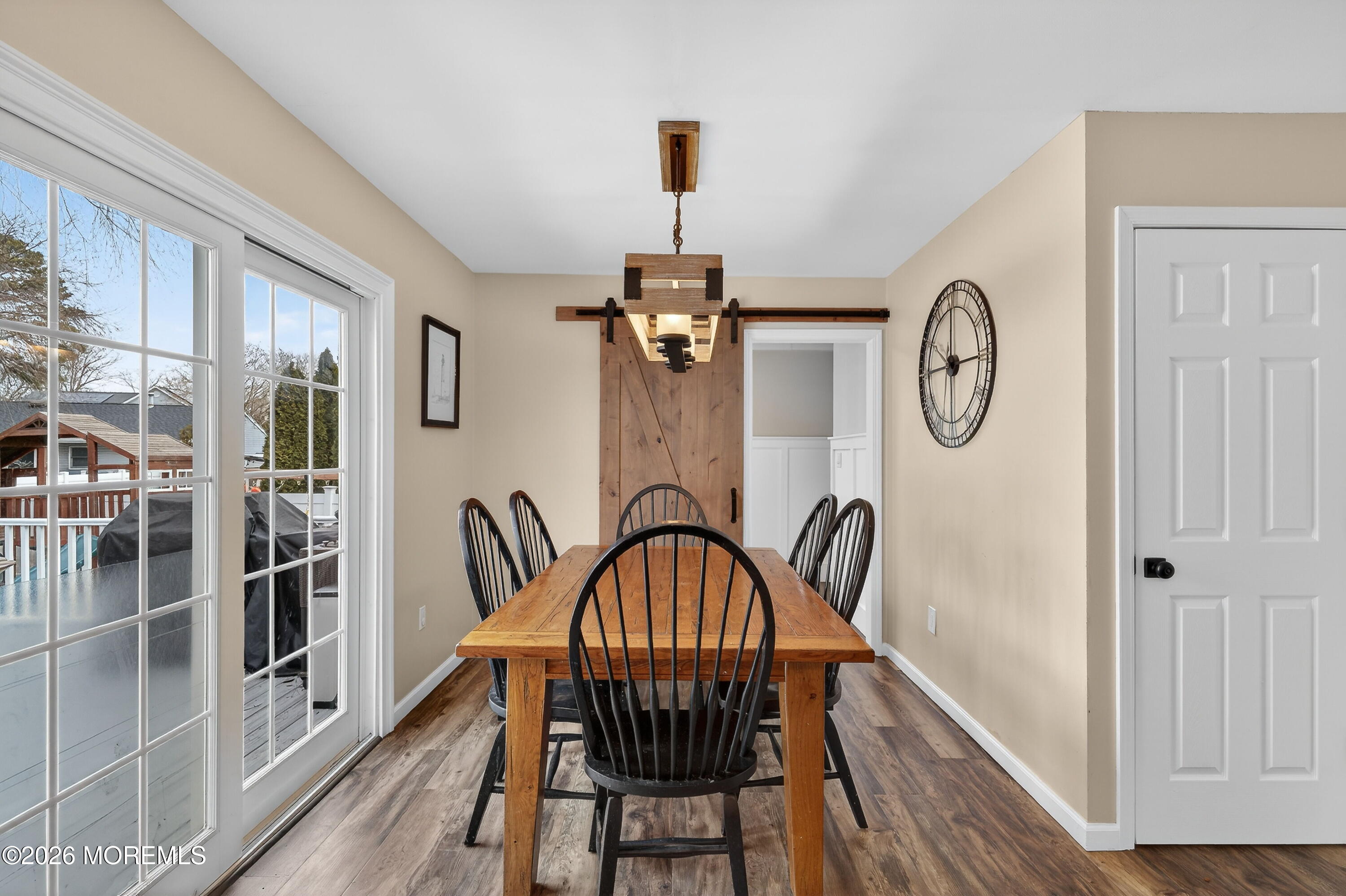 1660 Joffre Road Forked River, NJ 08731 - Photo 7 of 35 a view of a hallway with wooden floor