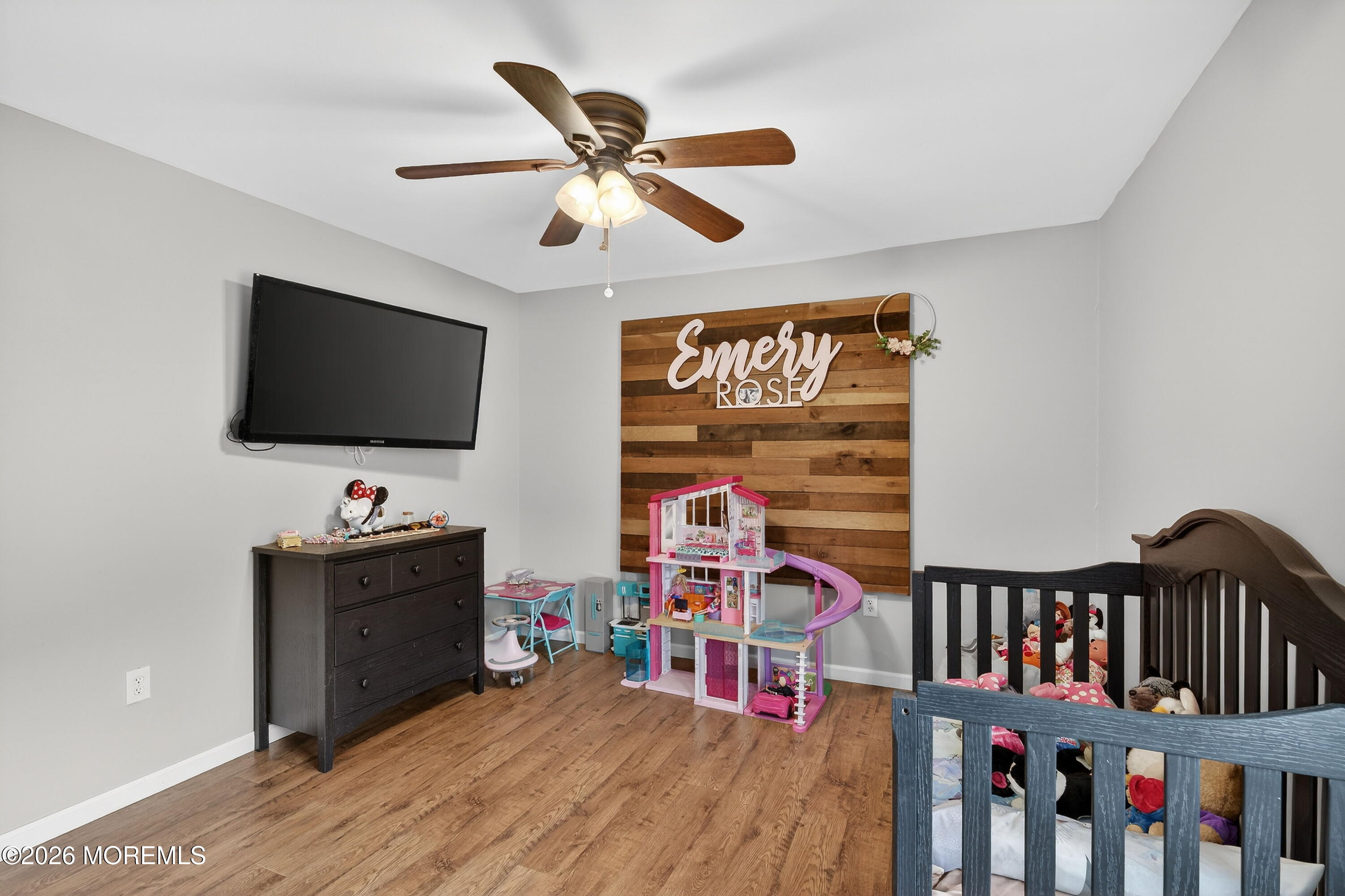1660 Joffre Road Forked River, NJ 08731 - Photo 10 of 35 a view of a workspace with furniture and a flat screen tv
