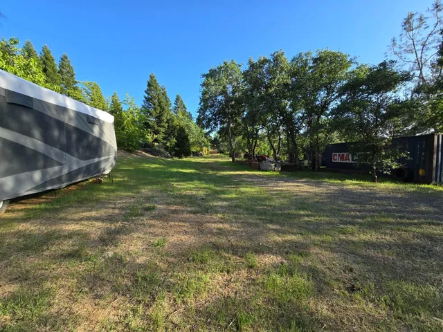 a view of outdoor space and garden