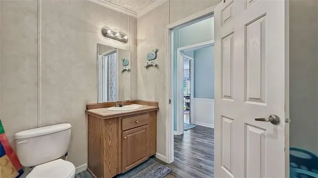 a bed room with furniture and a window