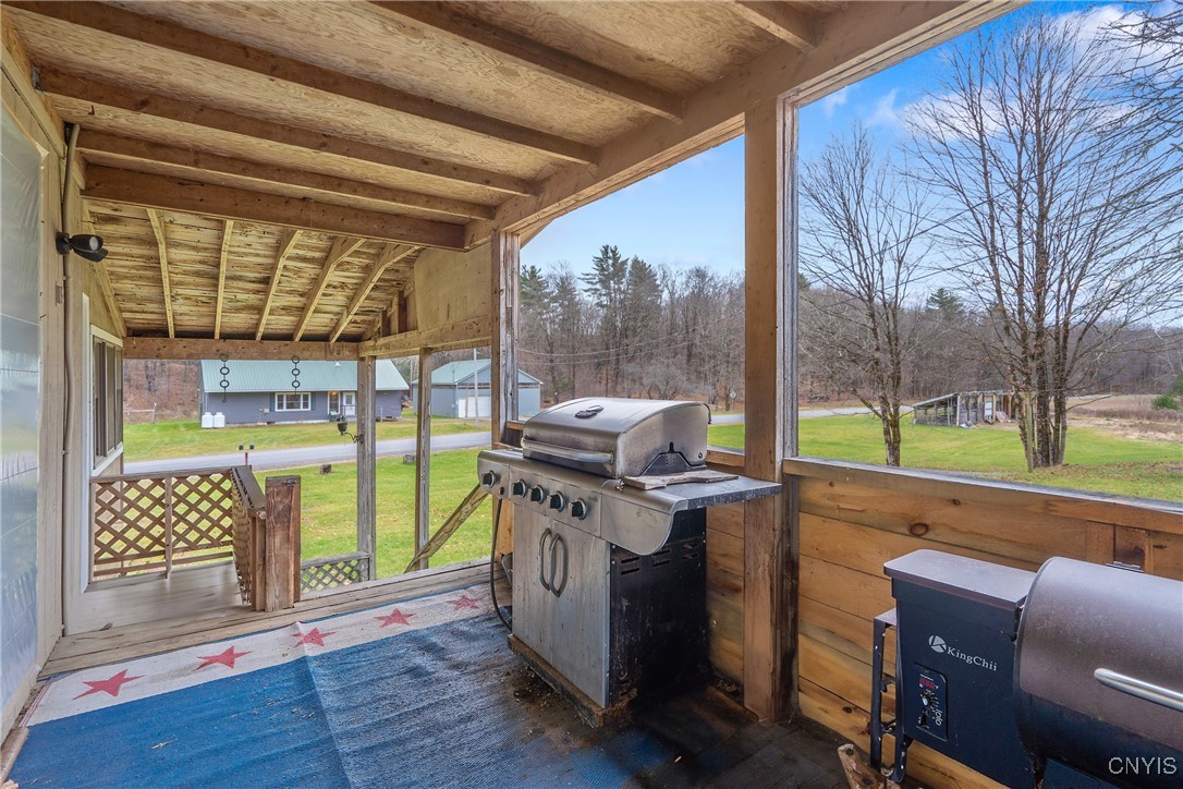 581 Cc Road Williamstown, NY 13302 - Photo 32 of 44 Side porch with Barbecue that will stay with home.