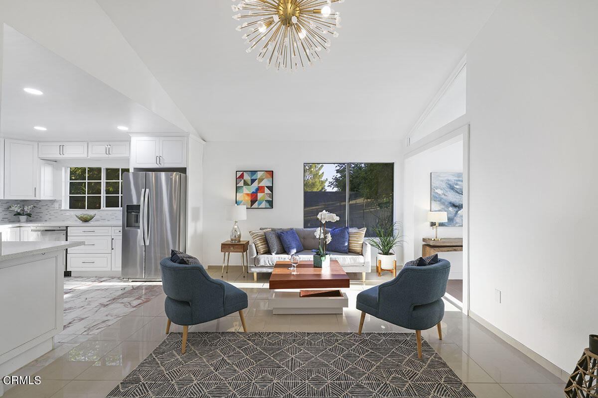 10842 Owens Place Tujunga, CA 91042 - Photo 9 of 68 a living room with furniture and a fireplace