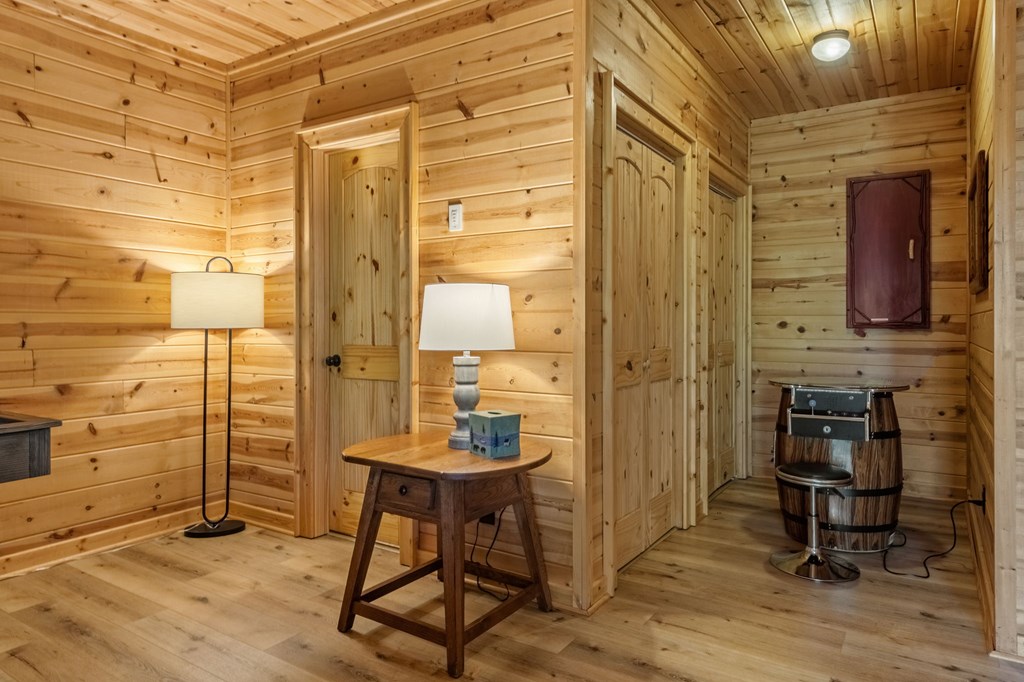 52 Whispering Lane Blue Ridge, GA 30513 - Photo 22 of 35 a view of a bathroom with a shower and a sink