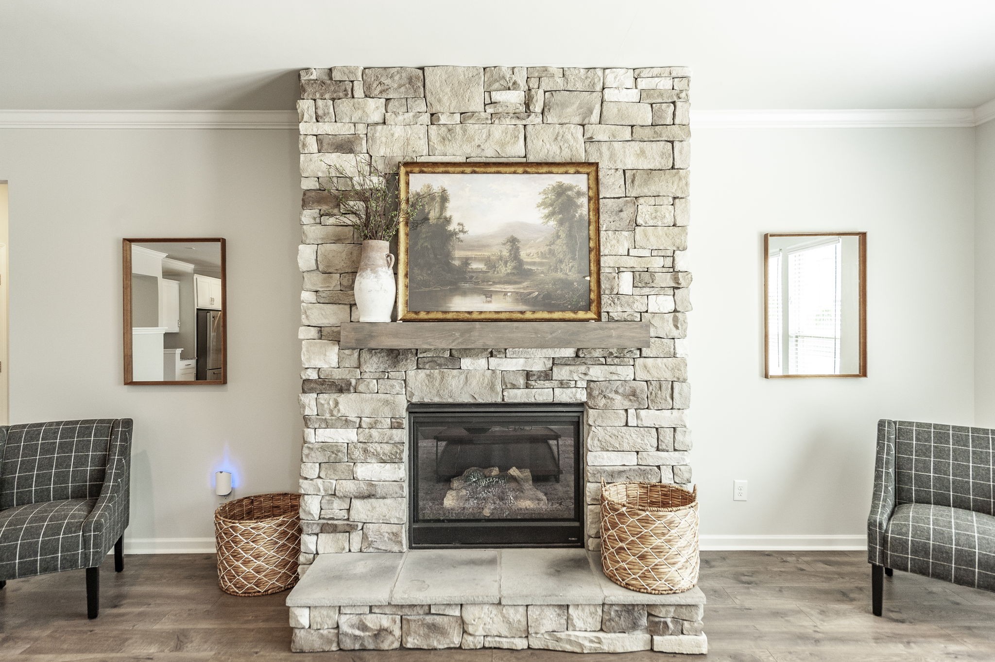 1095 Brixworth Drive Spring Hill, TN 37174 - Photo 16 of 49 a living room with furniture a fireplace and a window