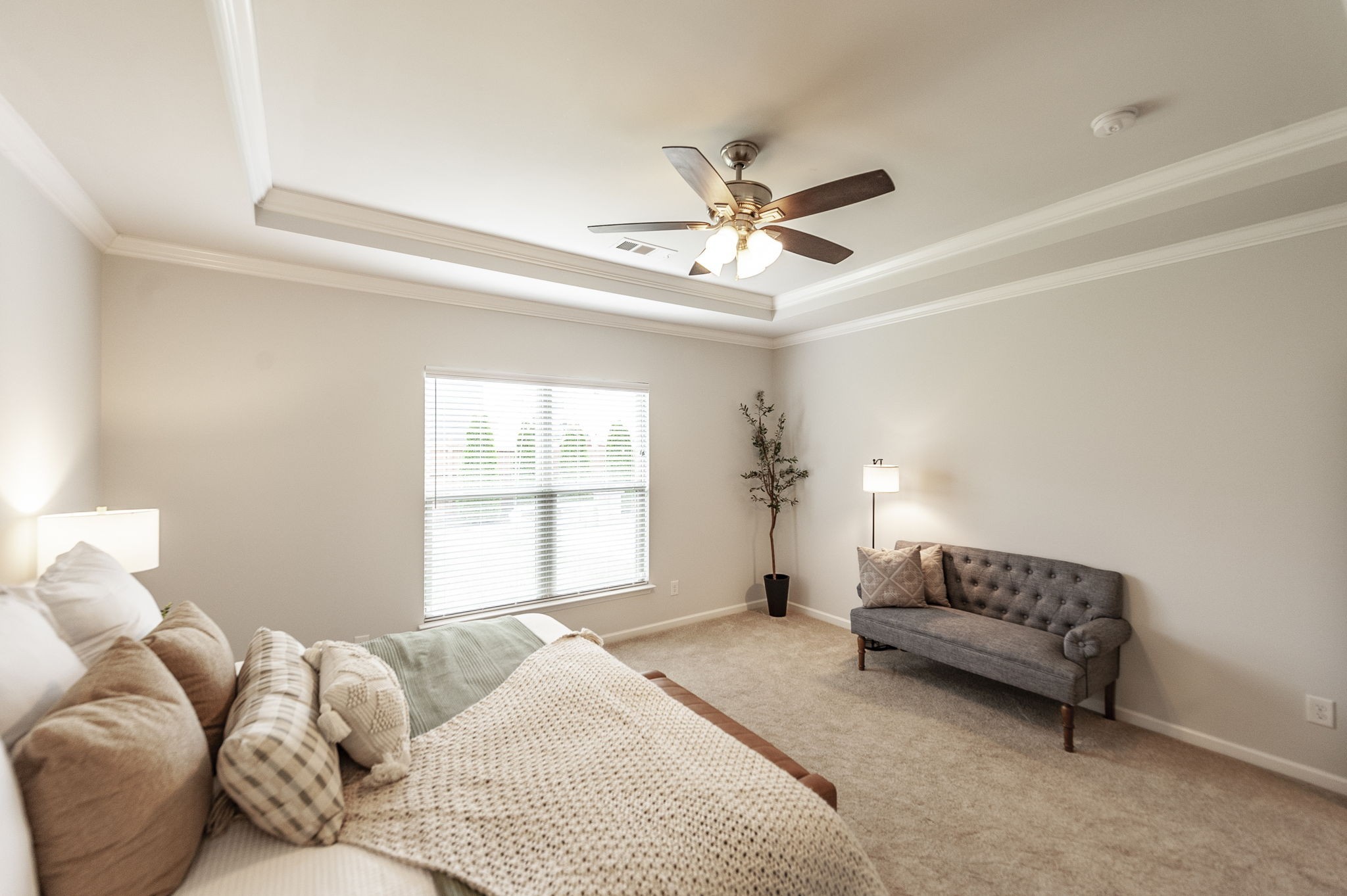 1095 Brixworth Drive Spring Hill, TN 37174 - Photo 21 of 49 a bedroom with a bed couch and window