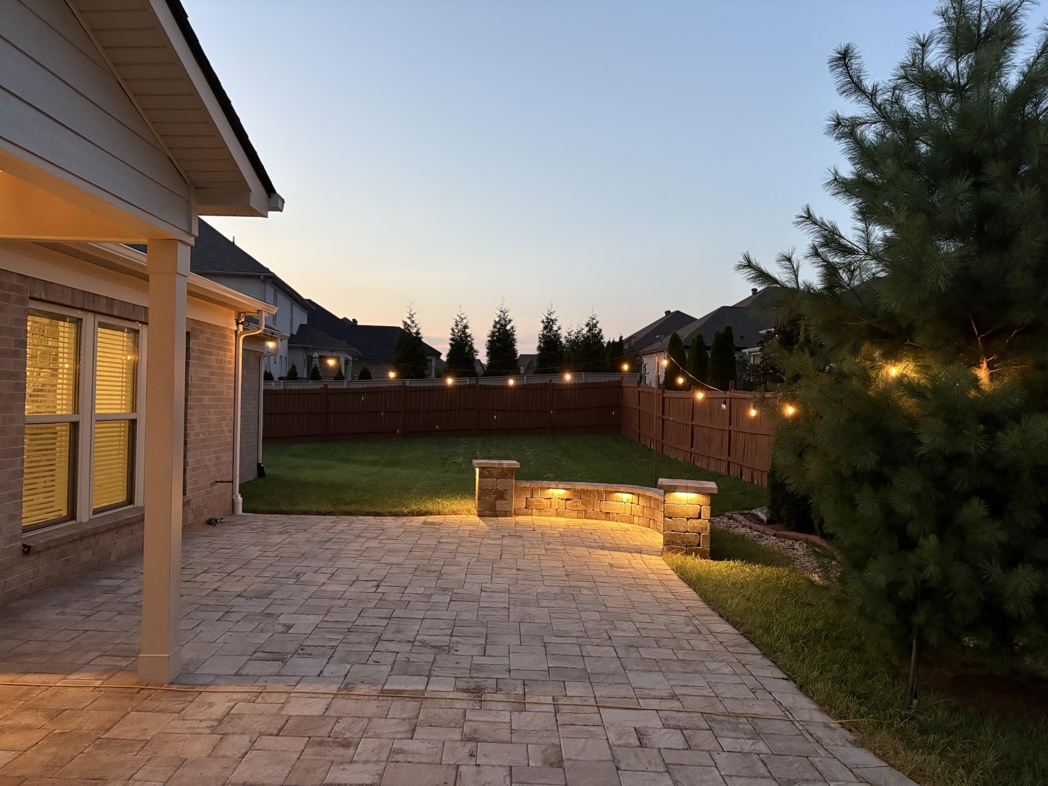 1095 Brixworth Drive Spring Hill, TN 37174 - Photo 43 of 49 a backyard of a house with lots of green space
