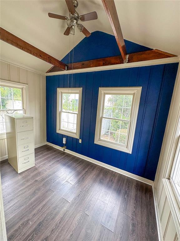 4154 Clairmont Road Chamblee, GA 30341 - Photo 8 of 9 a view of an empty room with wooden floor and a window
