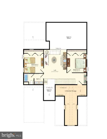 a view of a two chairs in the grass