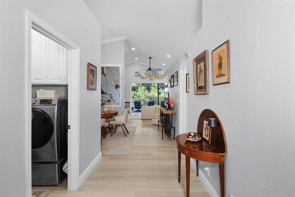 6848 Southeast Twin Oaks Circle Stuart, FL 34997 - Photo 32 of 70 a view of a livingroom with furniture and a fireplace