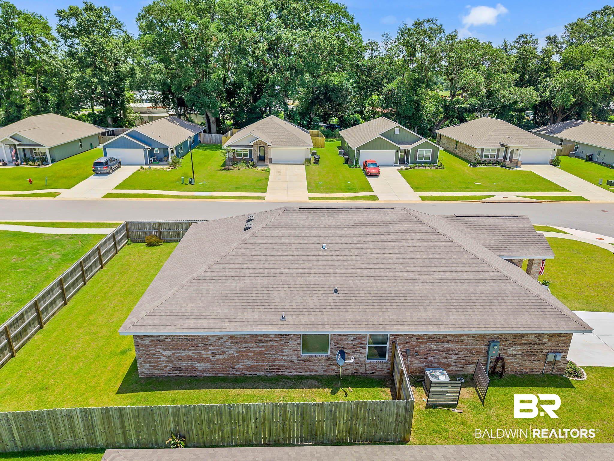 17217 REFLECTION Street Loxley, AL 36551 - Photo 68 of 83 Aerial perspective of suburban area