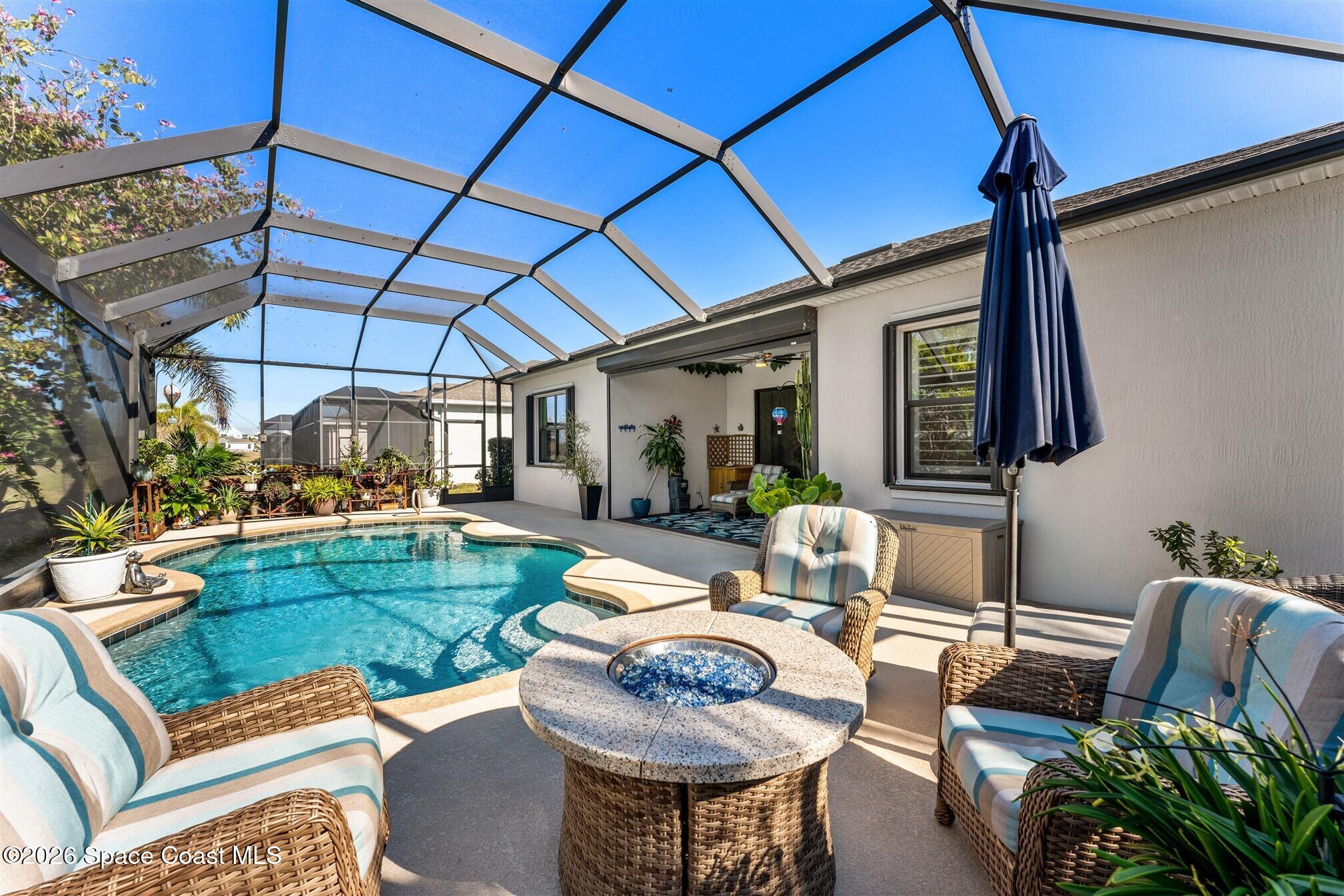 2622 Chapel Bridge Lane Melbourne, FL 32940 - Photo 43 of 92 Heated Pool!