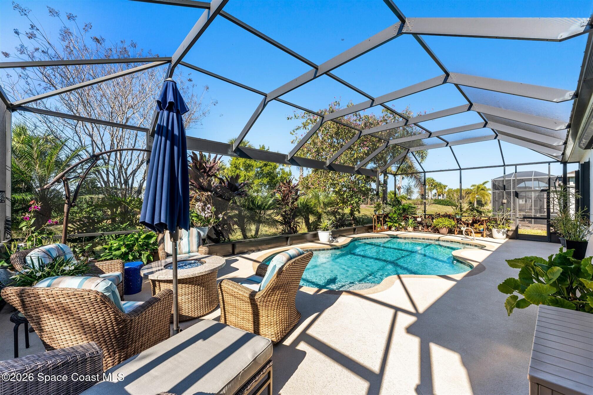 2622 Chapel Bridge Lane Melbourne, FL 32940 - Photo 45 of 92 Enormous Screened Enclosure!