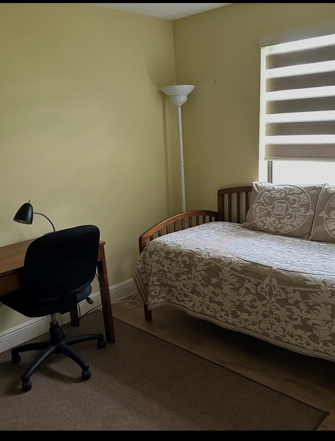2925 Azalea Drive Hollywood, FL 33026 - Photo 11 of 13 a bedroom with a bed chair and a potted plant