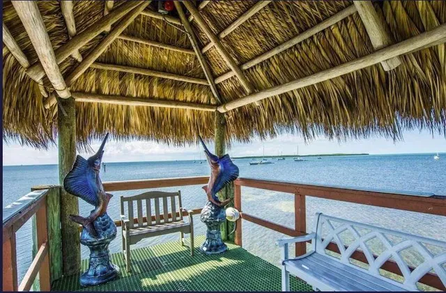 a view of a water with a lake view