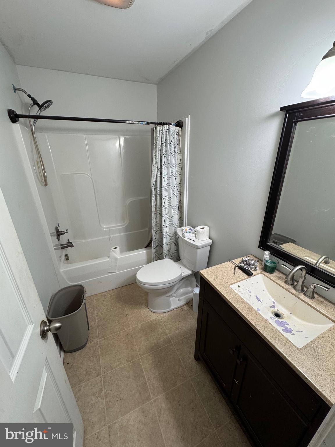 307 Dan Hall Road Mineral, VA 23117 - Photo 20 of 36 a bathroom with a double vanity sink toilet and shower