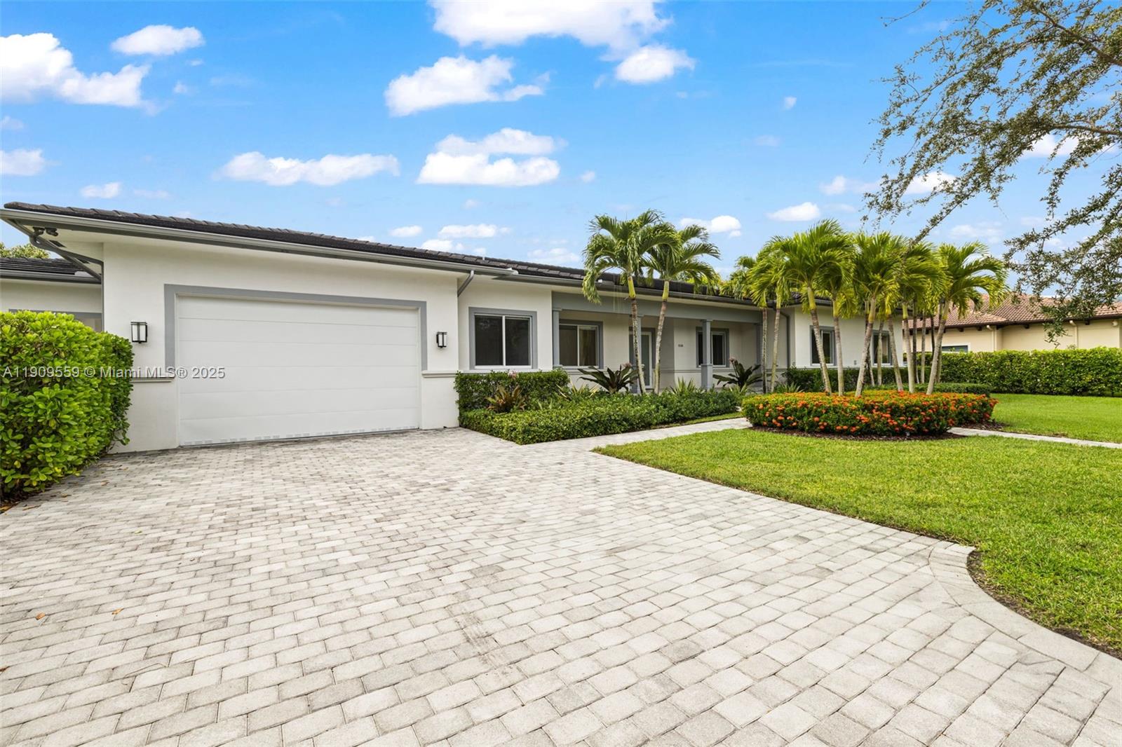 9580 Southwest 101st Terrace Miami, FL 33176 - Photo 81 of 88 a front view of house with yard and green space
