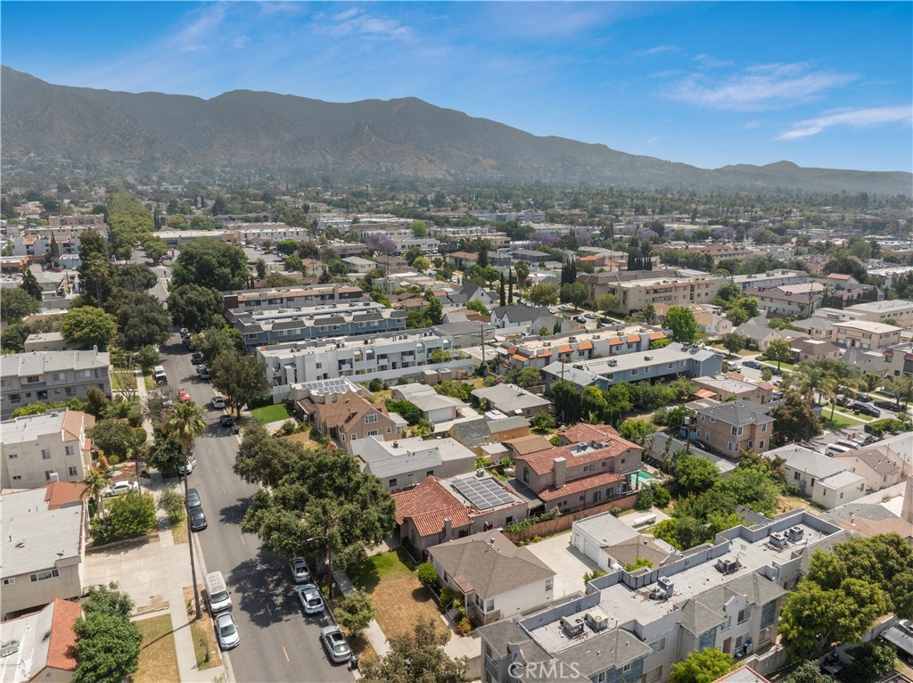 1020 Allen Avenue Glendale, CA 91201 - Photo 13 of 16 an aerial view of residential houses with outdoor space and trees
