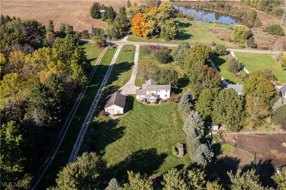 310 Reimer Road Wadsworth, OH 44281 - Photo 13 of 38 Drone / aerial view with a water view