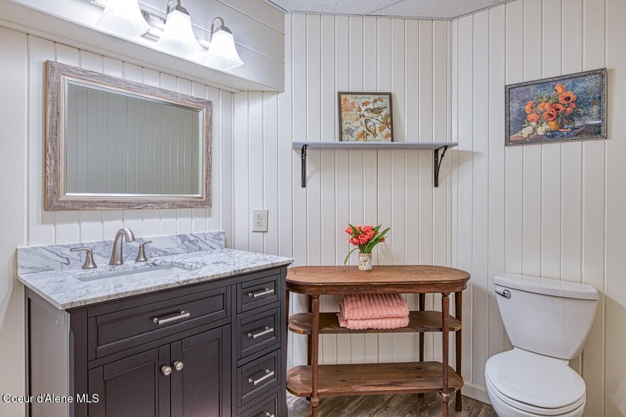 415 Shale Road Priest River, ID 83856 - Photo 28 of 58 Updated Half Bath Lower Level