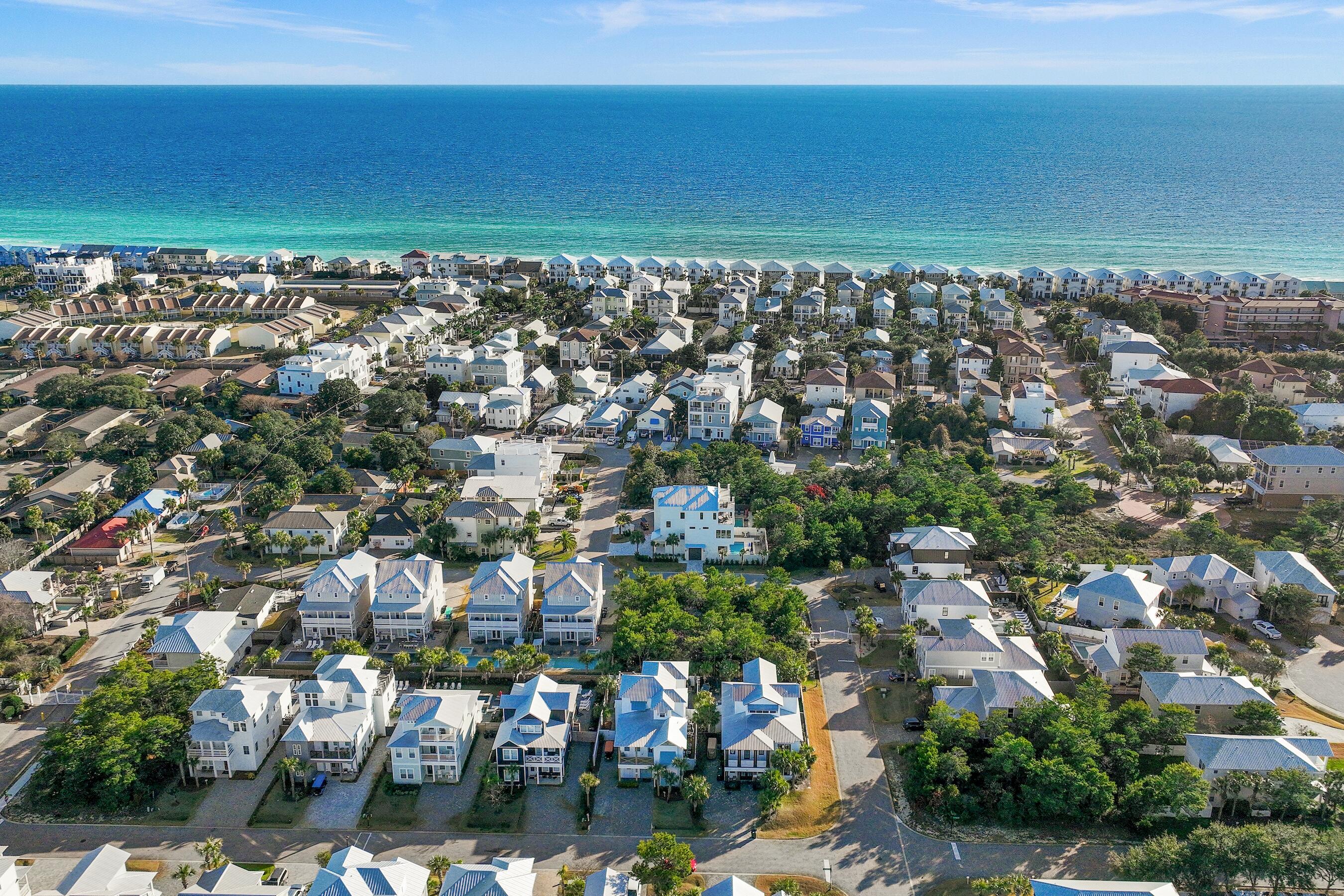 57 Penelope Street Miramar Beach, FL 32550 - Photo 61 of 62 an aerial view of a city with lots of residential buildings