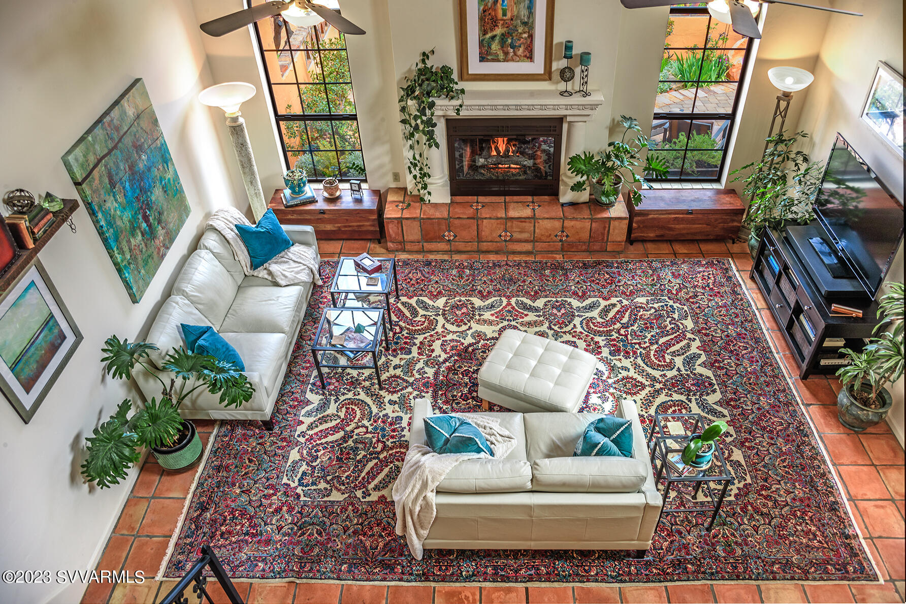 182 Ridge Trail Drive, Unit 27 Sedona, AZ 86351 - Photo 17 of 26 3 LIV RM OVERHEAD _9817