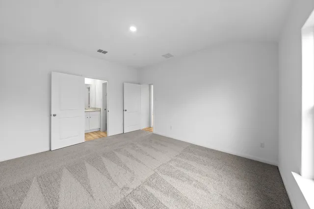 a view of empty room