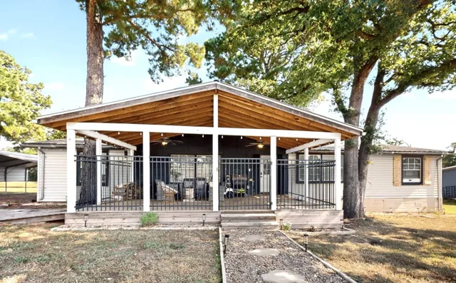 a front view of a house with a porch